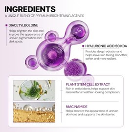 SEYOUL Ampollas De Suero Facial Meso White  Cuidado Avanzado De La Piel Con Niacinamida, Péptidos Y Colágeno, Hidratante Y Antimanchas Para El Rostro 