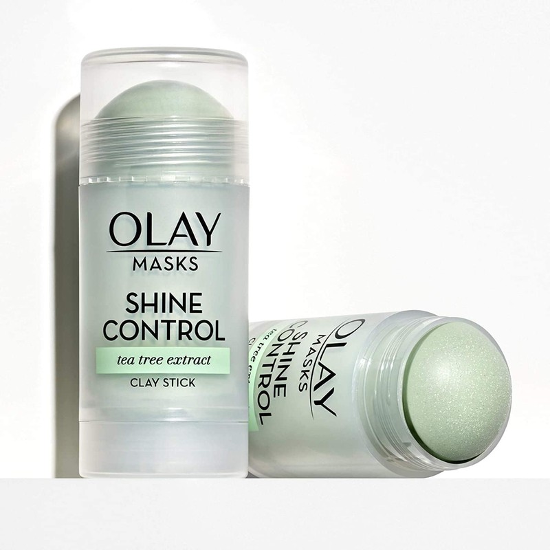 Face Masks by Olay, Shine Control with Tea Tree Extract,