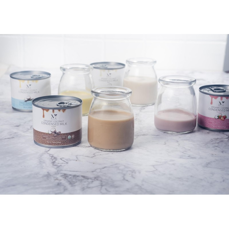 Mementa Inc Organic Vegan Coconut Milk Condensed Sweetened Milk Coffee