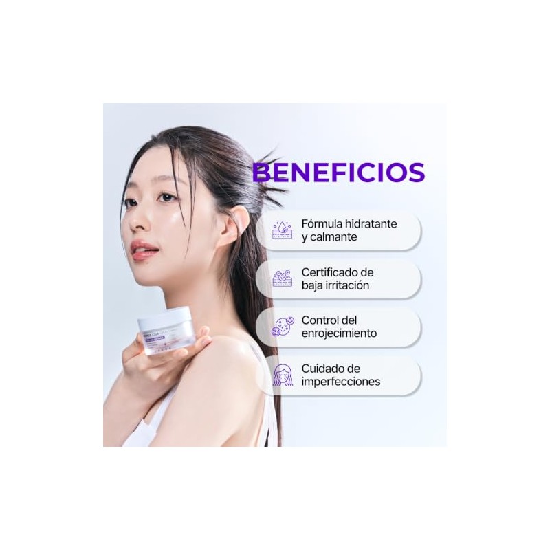 IZEZE Hyper CGA Cica Cream | Acne Prone Moisturizer, Blemish,