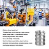 20 Pcs Threaded Inserts for Wood Capable of Corrosion Resistance
