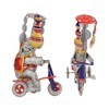 Elephant On Tricycle Tin Toy Retro Iron Handmade Elephant On