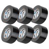 Oleitodh 6 Pack 3 in Duct Tape Black Heavy Duty
