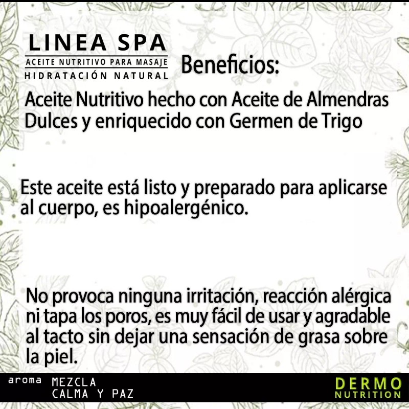 Laferv Aceite Masaje Relajante Naranja Natural 4 Litros Tamaño Spa