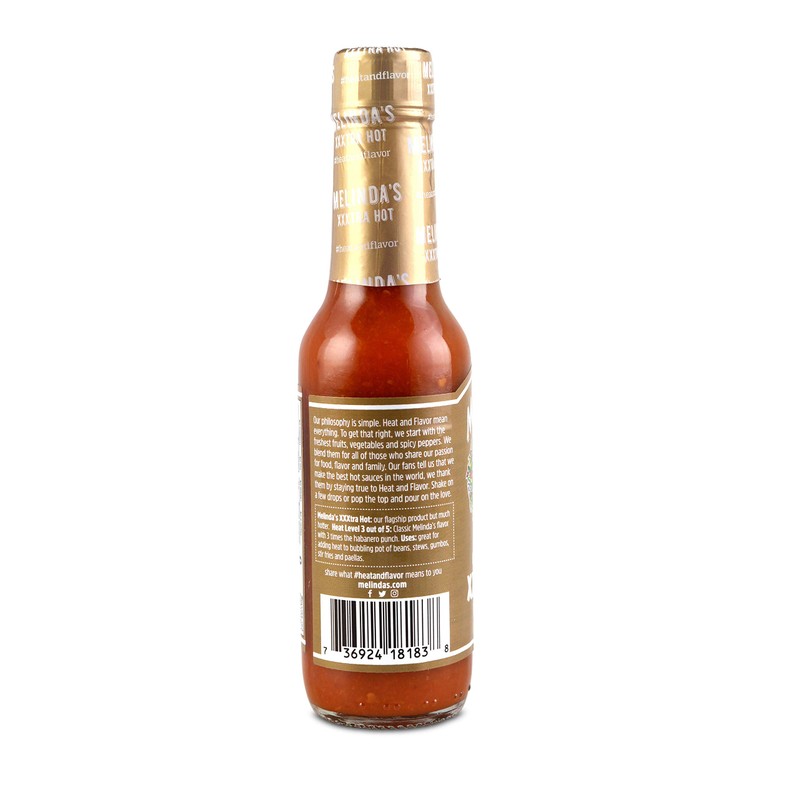 Melinda’s Original Habanero XXXtra Hot Sauce - Made with Habanero