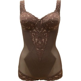 TAMURA EPARINA Ladymake Bodysuit TPN17 Cocoa Brown LL