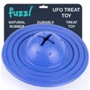 Fuzzl Chuck & Treat Sky Eco Rubber Saucer Durable Chew