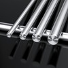 10 PCS 30CM Stainless Steel Solid Round Rods (diameter: 3mm)