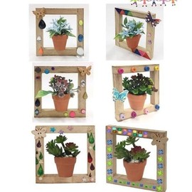 Making Cute Mini Flower Pots (For 5 People) C Succulent Kindergarten Crafts Art Materials Elementary School Art Creative Class / 깜찍 미니 화분 만들기(5명용) C 다육 유치원만들기 미술만들기재료 초등학교미술 창의수업