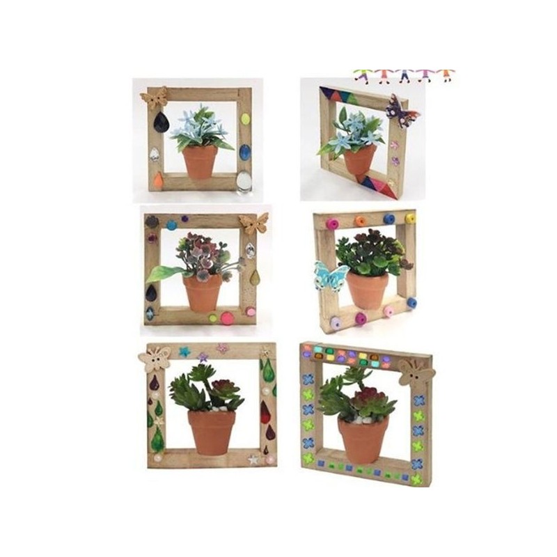 Making Cute Mini Flower Pots (For 5 People) C Succulent