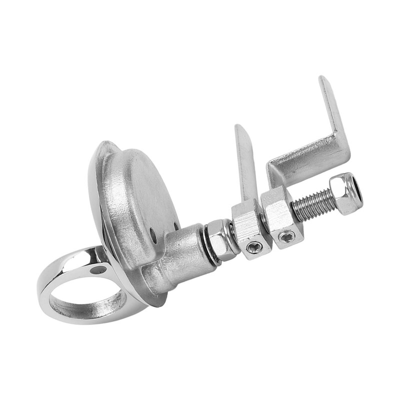 Stainless Steel Marine Deck Floor Lock Highly Polishing Yacht Boat