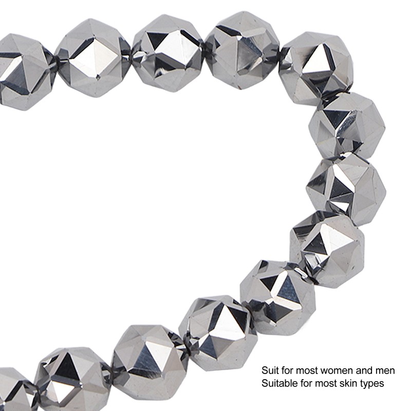 Terahertz Beads Bracelet Anxiety Relief Healing Relaxing Portable Beaded Terahertz
