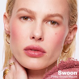 Kosas Blush is Life –Talc-Free Dimensional Blush Baked with Squalane & Hyaluronic Acid – Long Wear - Swoon