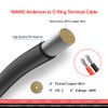 ELFCULB Anderson Connector to O Ring Terminal 10AWG Battery Connector