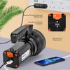Vanvale Rechargeable Searchlight Handheld LED Tactical Flashlight with Handle Spotlight