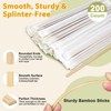 EZYoutdoor 5.5 Inch Individually Wrapped Coffee Stir Sticks, 200 Pack