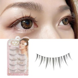 CLEAREYELASH False Eyelashes Natural 3D Matsuke Formula 5 Pairs (D01)