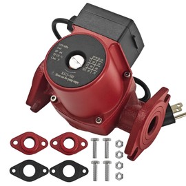 Buxatina 115V 17GPM Three-Speed Circulator Pump Replacement for Grundfos UPS15-58FC (UPS 15-58 FC) Nonsubmersible Circulation Pump 1/25HP Replace# 59896341