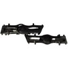ANDINUS Aluminium MTB Pedals, Steel Axle 9/16", Sturdy and Lightweight