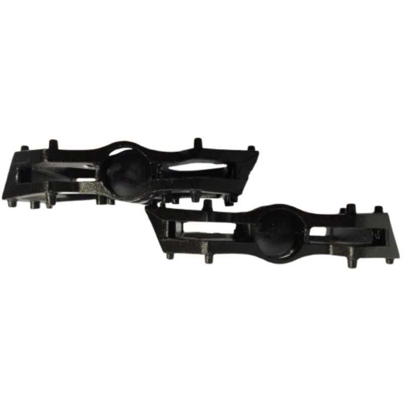 ANDINUS Aluminium MTB Pedals, Steel Axle 9/16", Sturdy and Lightweight