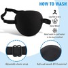 5 Pcs 3D Adjustable Eye Patch Set, Comfortable Sleep Mask,