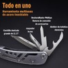 Navaja Multiherramienta Alicates Multiusos, 24 en 1 Multiherramienta Alicates Inoxidable
