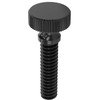 Nylon Thumb Screws, #10-24 Thread (2, Black, 3/4")
