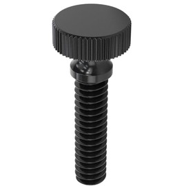 Nylon Thumb Screws, #10-24 Thread (2, Black, 3/4")