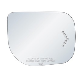 exactafit 8917SR Passenger Side Mirror Glass Replacement Repair With Turn Signal Arrow Compatible With 2007-2009 Nissan Armada, 2004-2008 Infiniti QX56
