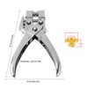 Trimming Shop Steel Eyelet Plier Heavy Duty Rivet Setting Tool