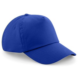 HiFEN® Unisex-Kinder-Baseballkappe, vorgebogen, einfarbig, verstellbar, für den Außenbereich, Sommer, Sonnenhut, königsblau, Einheitsgröße