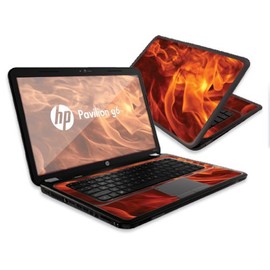 MightySkins Skin Compatible with HP Pavilion G6 Laptop with 15.6" Screen wrap Sticker Skins Backdraft