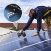 Philtool Solar Panel Mount Kit, 12 cm Aluminium Profile Rails