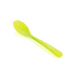 Kimmel Egg Spoon, Baby Spoon, Dessert Spoon, Large, Mixed (Pack of 6), Reusable, Plastic, Lime, 21-000-3307-1