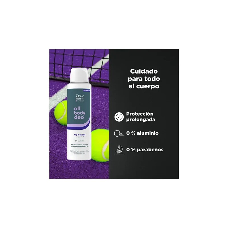 Desodorante Corporal Men+Care Fig & Suede 150ml Dove