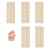 Natiform 75 Pcs Protective Toe Quill Eye Circle Anti-Friction Pad