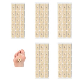 Natiform 75 Pcs Protective Toe Quill Eye Circle Anti-Friction Pad U Shape