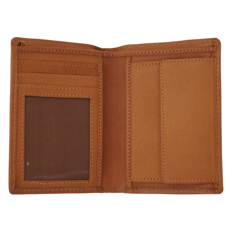 GERMANUS Lars the Classic Leather Wallet, brown, Classic