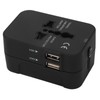 Multifunctional Power Converter with USB Ports Universal Adapter Socket