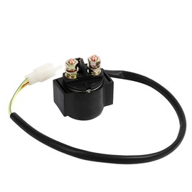 EVGATSAUTO Starter Relay Solenoid Valve Suitable for Chinese Scooter ATV 50cc 125cc 150cc 250cc 250cc Solenoid Valve