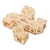 Gatuida Wooden Hamster Tunnel Maze Pet Labyrinth for Small Animals
