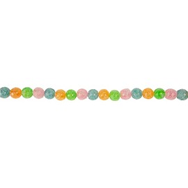 Northlight 6ft Pastel Faux Candy Frosted Christmas Garland - Unlit