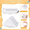 wearage 72 Count Christmas White Pencil Erasers Rectangular Rubber Eraser