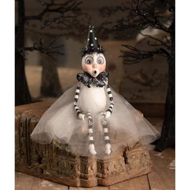 Bethany Lowe Designs Party Ghost Sitter 11.25" LA4053 A Leeann Kress Design