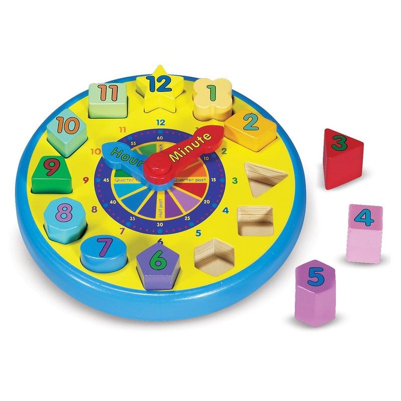 Melissa & Doug Formsortieruhr