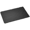K-World Slate Plate, 11.8 inches (30 cm), Rectangular Plate, Natural