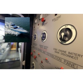 Blue Sea Systems 3000 HD-Series Heavy Duty On-Off Battery Switch Grey