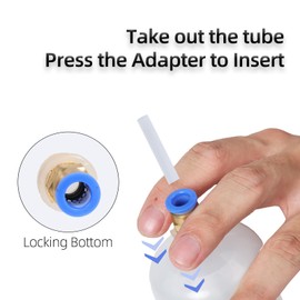 VortecSys Automotive Fluid Extractor Pump, 500CC Manual Extraction & Fill Pump with 2 Hoses Oil Syringe with Multi-purpose Powerful Suction, Fluid Oil Change Evacuator