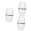 Baluue 3pcs Reusable Oil Absorbing Natural Volcanic Stone Face for