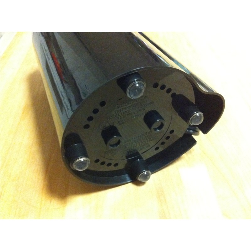 Small Clear 9.5mm (Dia) X 3.8mm (H) Round Cabinet and